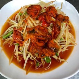 ตำหอยดองปลาร้า