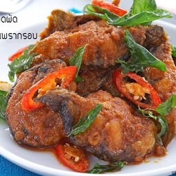 ปลาดุกทอด สามรส
