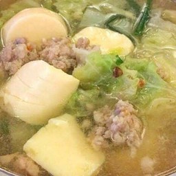 แกงจืดเต้าหู้ไก่