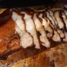 กุ้ง behind the wall - สามชั้นทอดน้ำปลา