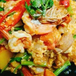 ทะเลผัดผงกระหรี่