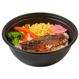 ข้าวหน้าปลาซาบะย่างซีอิ๊ว