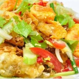 ยำไข่ดาว