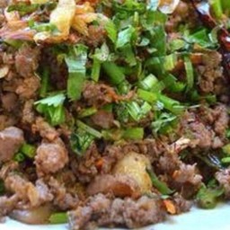 ลาบเนื้อ