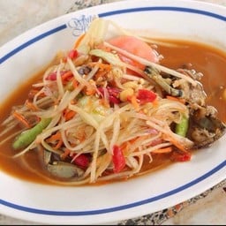 ส้มตำไทยใส่ปู