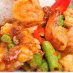 ข้าวผัดพริกแกงทะเล