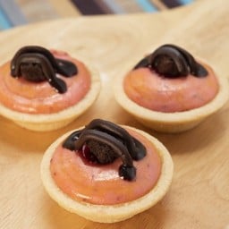 Mini Strawberry Brownies