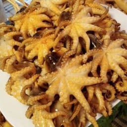 ปลาหมึกซิ่ง ปลาหมึกสดย่างบดก็มี