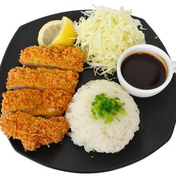 ข้าวหน้าหมูทงคัทสึสอดไส้ชีส