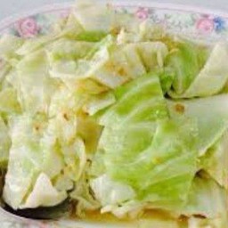 กะหล่ำปลีผัดน้ำปลา