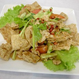ยำฟองเต้าหู้