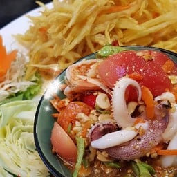 ส้มตำทอด