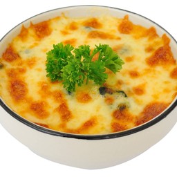 ผักโขมอบชีส