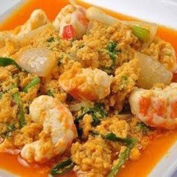 ทะเลผัดผงกะหรี่