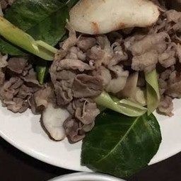 ลวกจิ้มเนื้อ