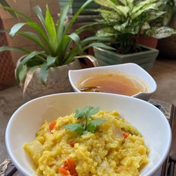 Kitchari Bowl & Rasam (gluten free)