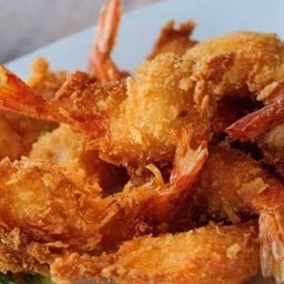 กุ้งชุบแป้งทอด