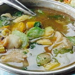 แกงเลียงกุ้งสด (ล)