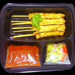 สะเต๊ะหน้ายักษ์วัดสุทธาราม