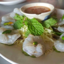 กุ้งแช่น้ำปลา