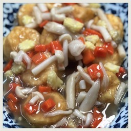 เต้าหู้ไข่ เห็ดรวมทรงเครื่อง