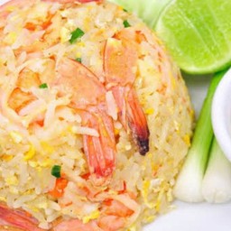 ข้าวผัดกุ้งจานเล็ก