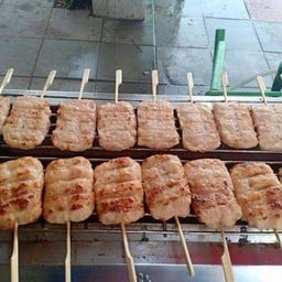ไก่ย่างนมสด