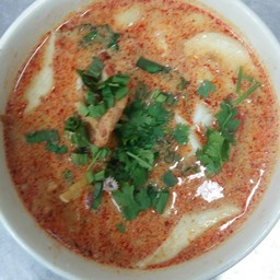 ต้มยำ กุ้ง+ปลาหมึก น้ำข้น-น้ำใส