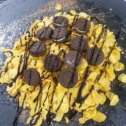 แป้งเลือกได้+นูเทอล่า+คอนแฟลกซ์+โอริโอ้