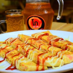 โรตีปูอัดแฮมไข่ (Delivery)