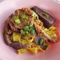 บะหมี่แห้งเป็ดตุ๋นยาจีน ธรรมดา