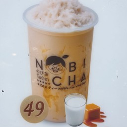 นมสดคาราเมลเฟรปเป้