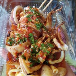 หมึกย่างส่างเมา