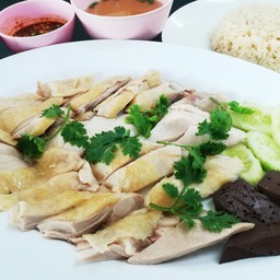 ไก่สับ จานใหญ่