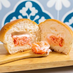 ปังก้อนไส้ปูอัดไข่กุ้ง