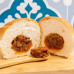 ปังก้อนหมูหยองพริกเผา