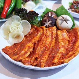 Gochujang Samgyupsal หมูสามชั้นย่างหมักซอส