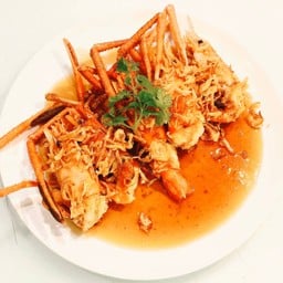 หอมกุ้งเผา