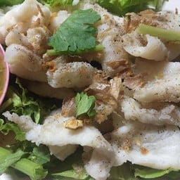 Steamed Fish with Dipping Sauce