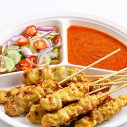 หมูสะเต๊ะ 20 ไม้