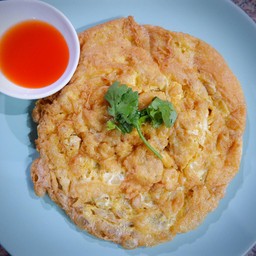 ไข่เจียวหมูสับ(กับข้าว)