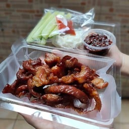 หมูสะบัดน้ำปลาแดดเดียว