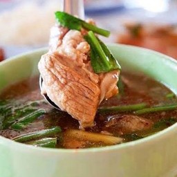 Pork spare ribs soup