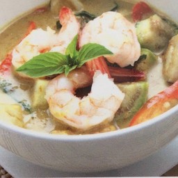 แกงเขียวหวานกุ้ง