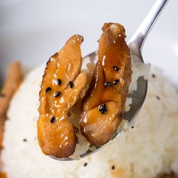 ข้าวไก่อบซอสเทอริยากิ