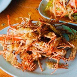 Fried crab