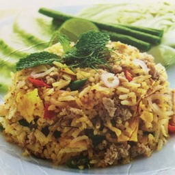 ข้าวผัดลาบหมู