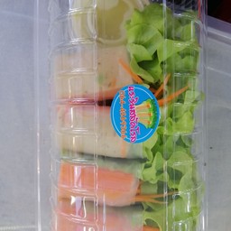 สลัดโรล หน้าหมูยอปูอัด