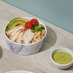 Mexican Skinny with Coriander Sauce