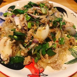 ลาบวุ้นเส้นหมูสับ